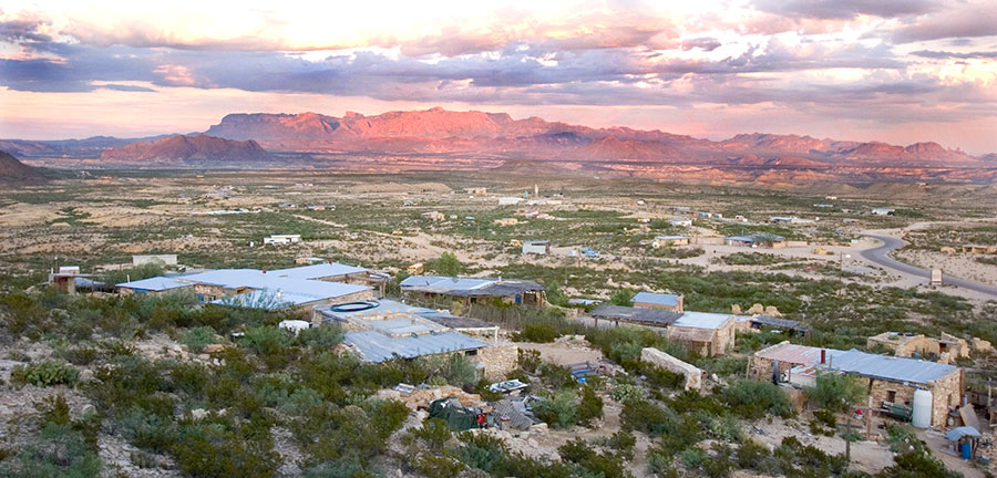 The Terlingua Ghosttown and the Big Bend National Park