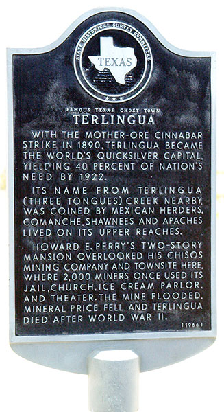 Ghost Town Historic Marker.